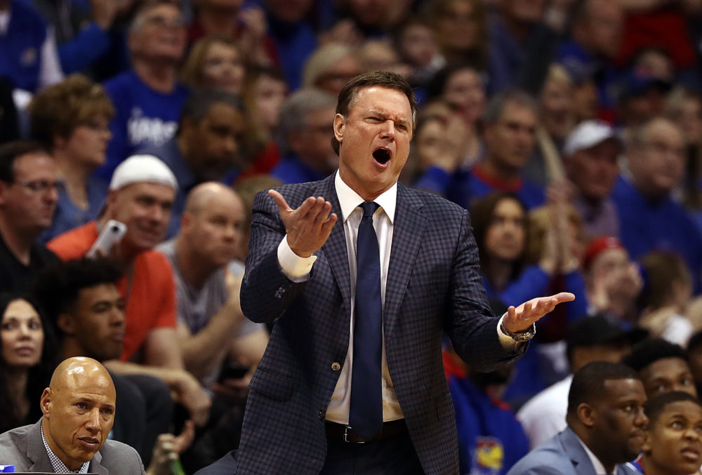 Kansas head basketball coach Bill Self. (Jamie Squire/Getty Images)