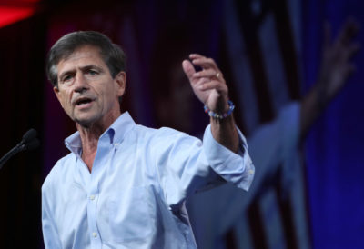 Democratic presidential candidate and former U.S. Rep. Joe Sestak speaks during the DNC summer meeting in San Francisco, California. (Justin Sullivan/Getty Images)