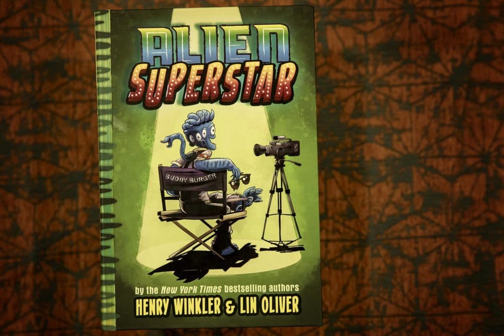 Alien Superstar, by Henry Winkler &amp; Lin Oliver. (Robin Lubbock/WBUR)