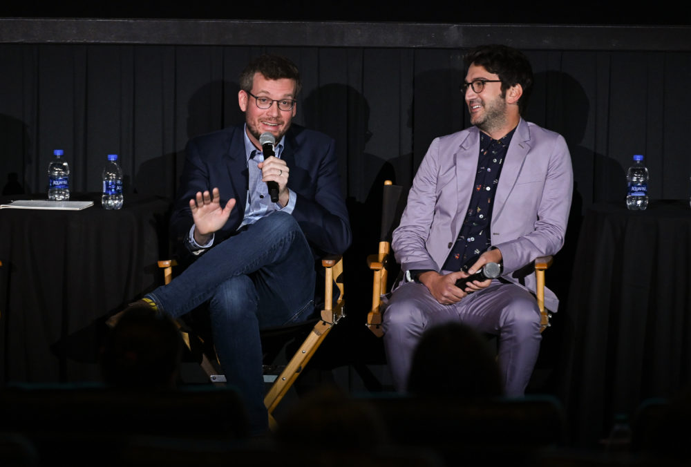 John Green and Josh Schwartz attend the &quot;Looking For Alaska&quot; screening during the 2019 Tribeca TV Festival in New York City. (Noam Galai/Getty Images)