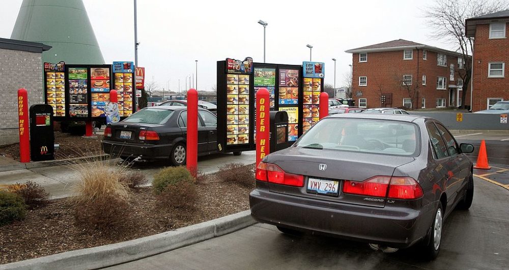 A McDonald's drive-thru. (Tim Boyle/Getty Images)