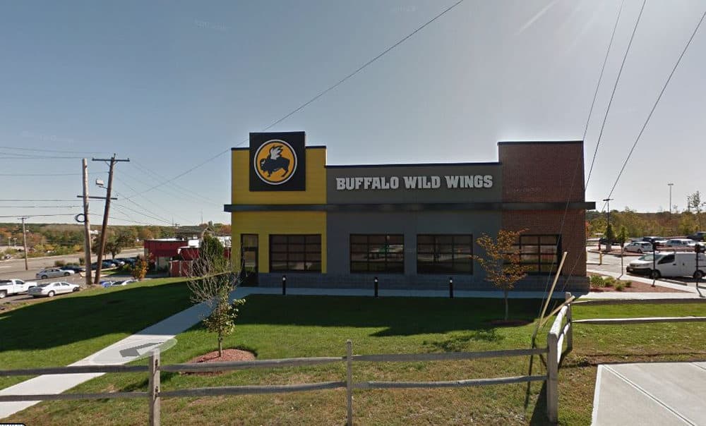 Buffalo Wild Wings on South Avenue in Burlington, Mass. (Screenshot via Google Maps)