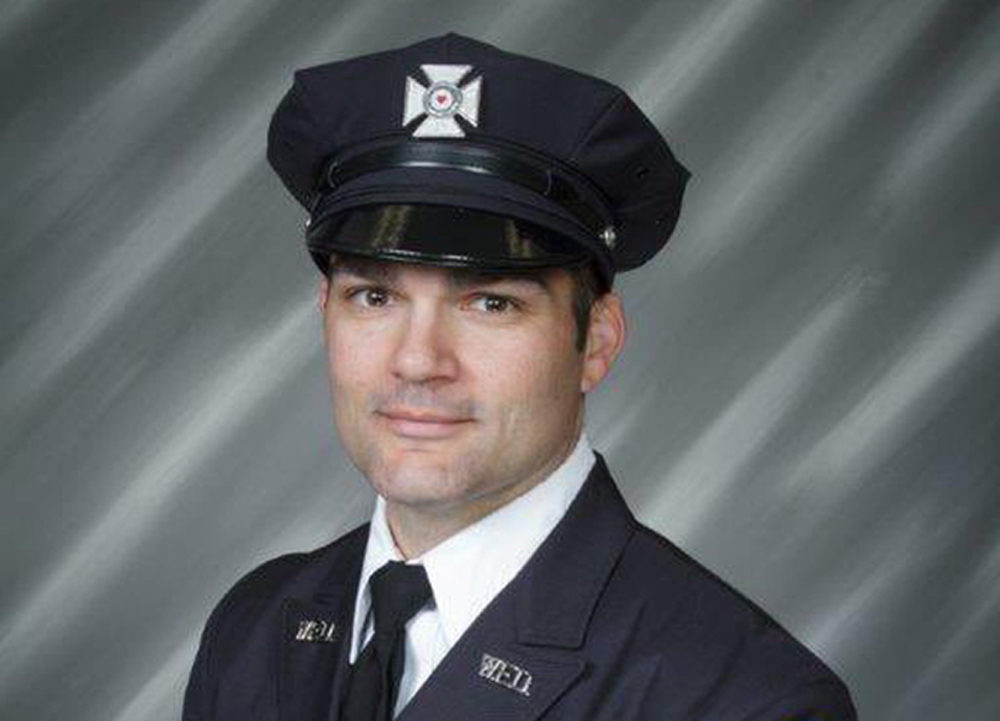 Lt. Jason Menard. (Courtesy of Worcester Fire Department)