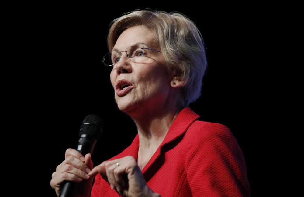 Democratic presidential candidate Sen. Elizabeth Warren (John Locher/AP)