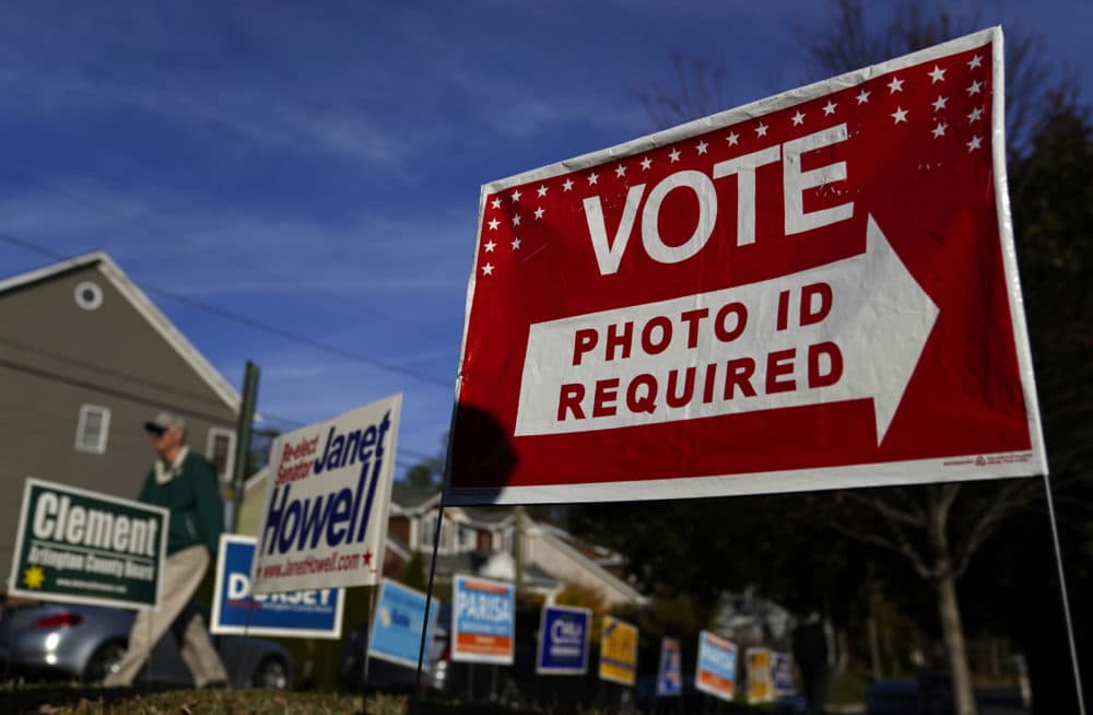 Virginia voters head to the polls at Nottingham Elementary School November 5, 2019 in Arlington, Virginia. (Win McNamee/Getty Images)