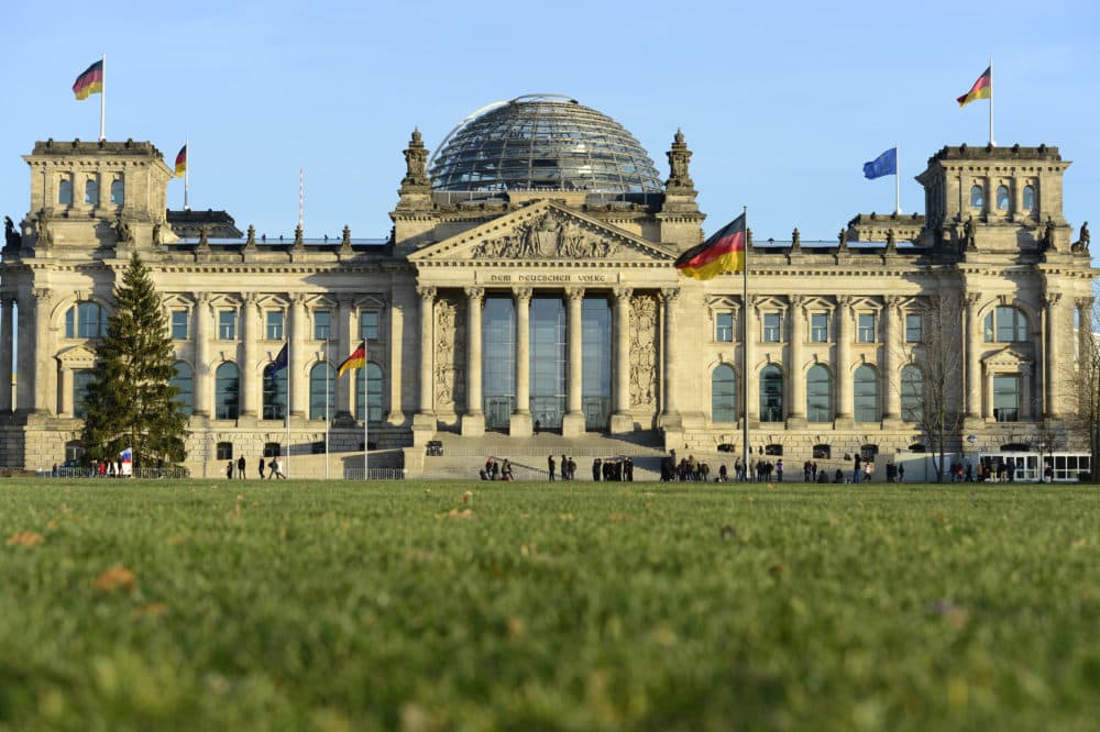 The Reichstag building in Berlin houses the German parliament Bundestag. (John MacDougall/AFP via Getty Images)