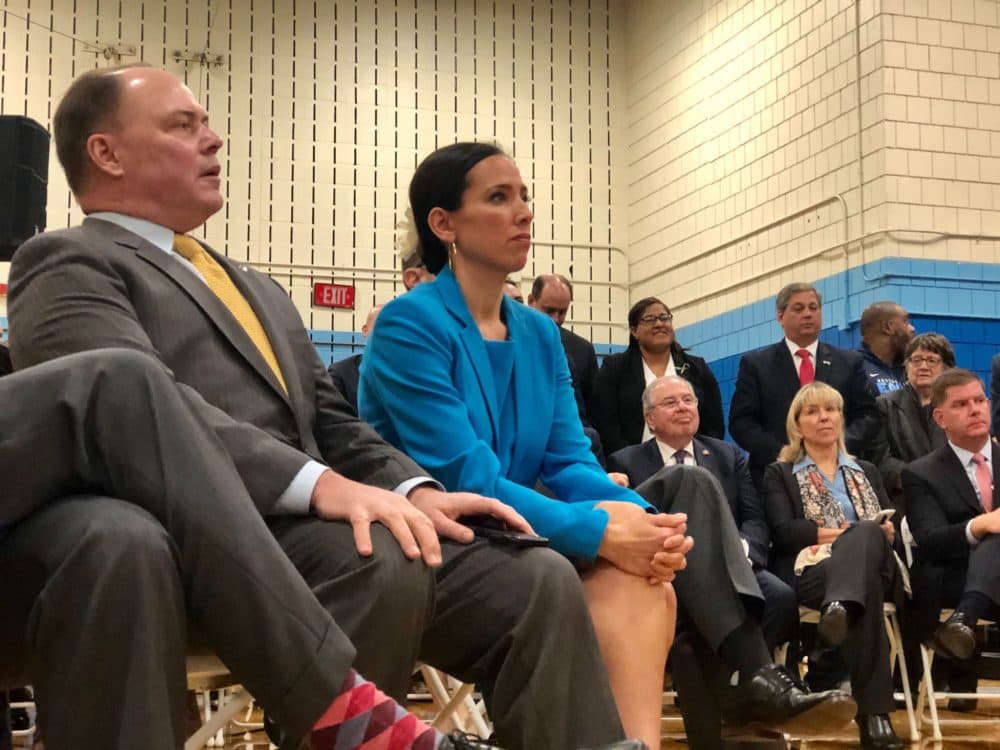 Since 2014, Sen. Sonia Chang-Diaz of Boston has led the push for increased investment in public schools. (Max Larkin/WBUR)