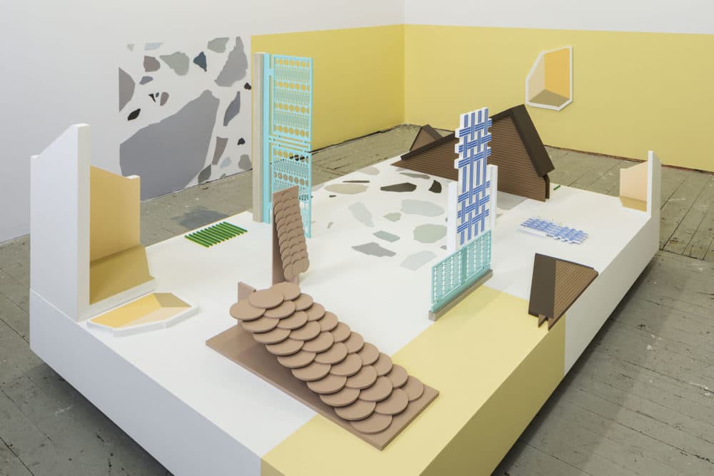 Katarina Burin and Farhad Mirza’s “a low storey between two others.” (Courtesy Peter Smith Studio)