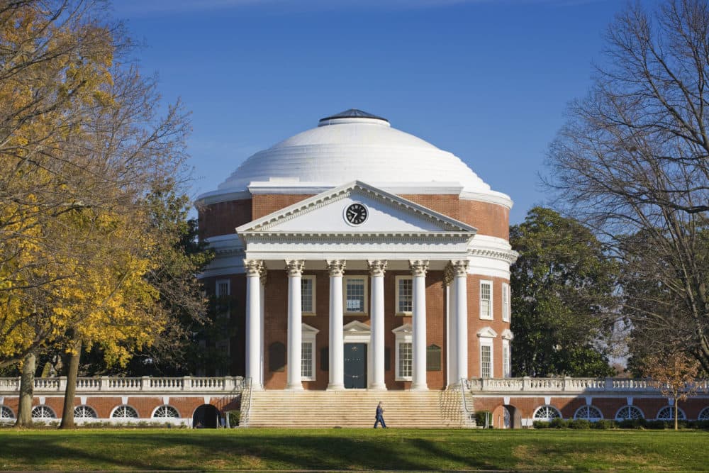 The Thomas Jefferson Rotunda at the University of Virginia in Charlottesville, Virginia. (Philip Scalia / Alamy Stock Photo)