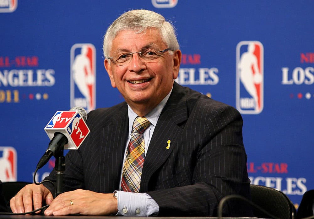 Former NBA commissioner David Stern died this week at the age of 77. (Jeff Golden/Getty Images)