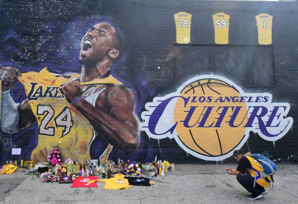 NBA legend Kobe Bryant died in a helicopter crash on Sunday in Calabasas, Calif. (Frederic J. Brown/AFP/Getty Images)