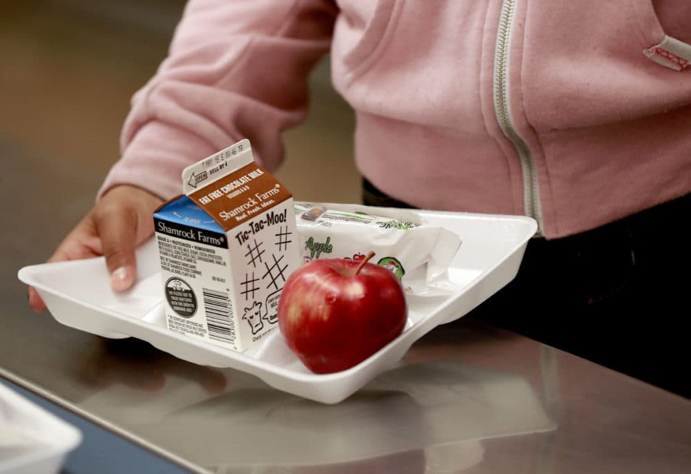 A bill to make &quot;breakfast-after-the-bell&quot; a requirement at some public schools is scheduled for a vote by the state Senate Thursday. (Matt York/AP)
