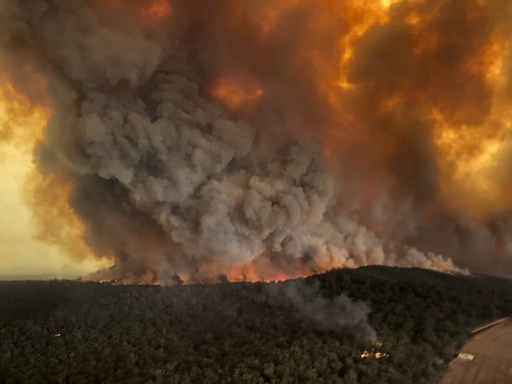 Doctors are warning that the current unprecedented fire season in Australia is having serious impacts on public health. (Glen Morey/AP)