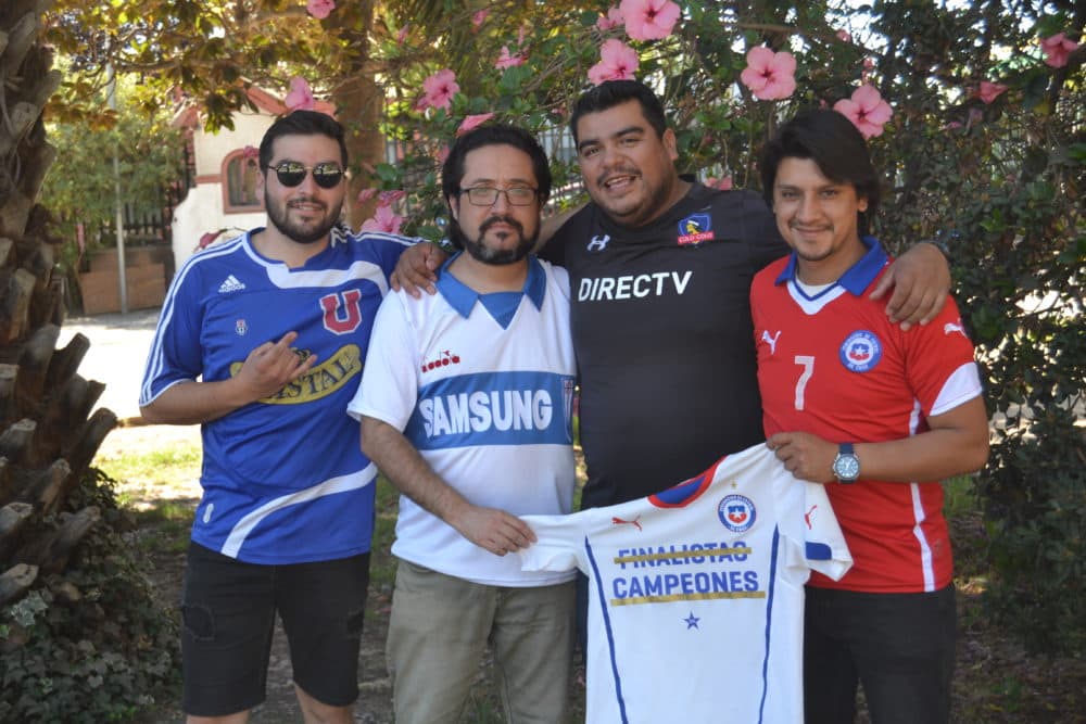 How A Photo Of Rival Soccer Fans Became 'A Symbol Of Unity' In