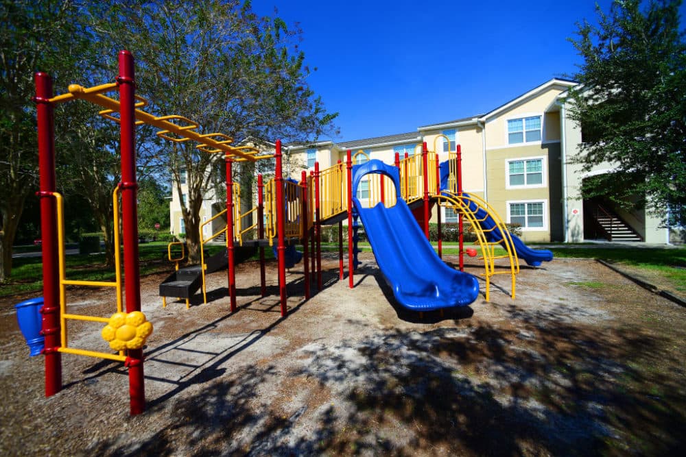 Should playgrounds be a little less safe? That's what some play specialists are advocating. (Gerardo Mora/Getty Images for Lincoln Avenue Capital LLC)