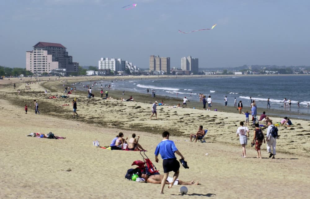 Revere Beach is pictured on June 15, 2003. (Angela Rowlings/AP)