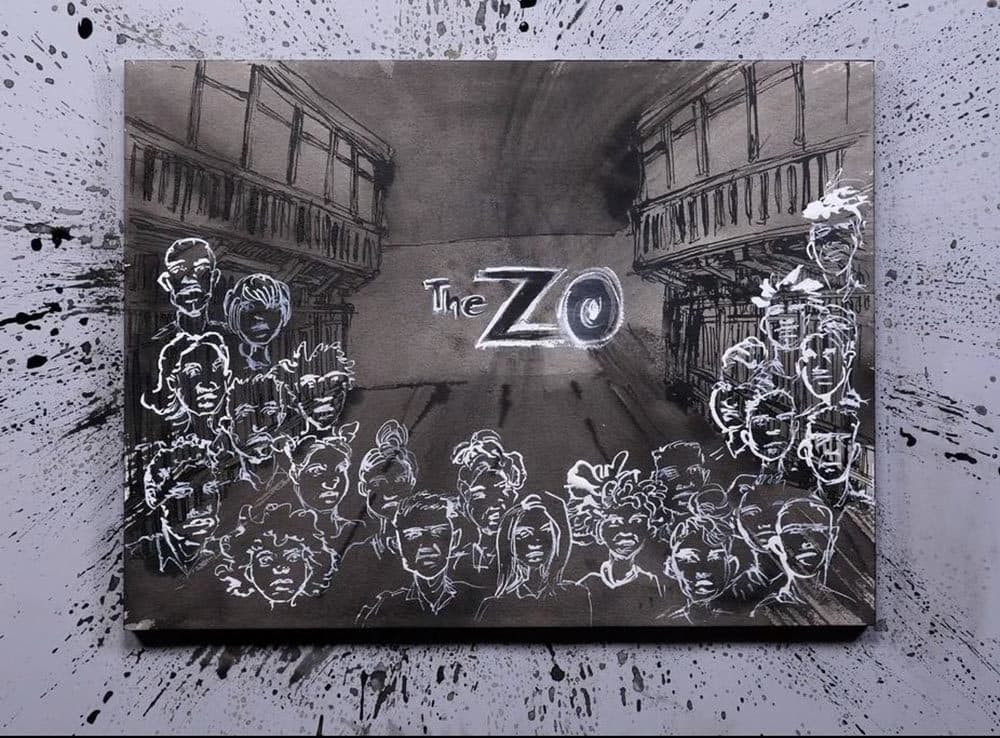 Screenshot of the opening title of 'The Zo,' with illustrations by Molly Crabapple. (The Marshall Project/Molly Crabapple)