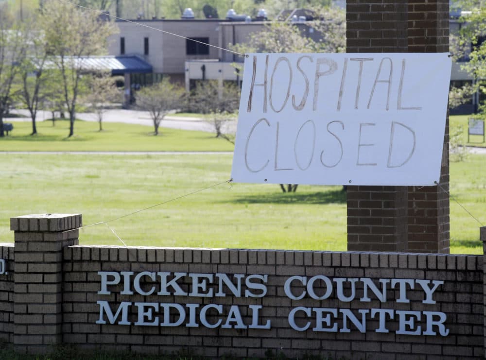 Pickens County Medical Center in Carrollton, Ala., is one of the latest health care facilities to fall victim to a wave of rural hospital shutdowns across the United States in recent years. (Jay Reeves/AP)
