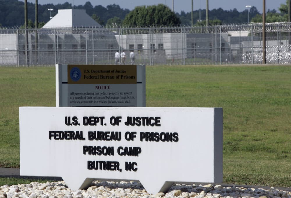 The Butner Federal Correctional Complex is seen in Butner, N.C., Monday. (Gerry Broome/AP)