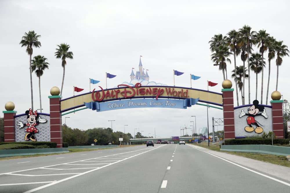 Walt Disney World has been closed along with other theme parks around Florida. But the NBA may be paying a visit. (John Raoux/AP)