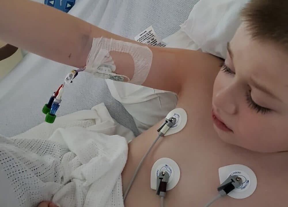 Amber Dean's 9-year-old son Bobby contracted pediatric multi-system inflammatory system, a new illness thought to be connected to the coronavirus. (Courtesy Amber Dean)