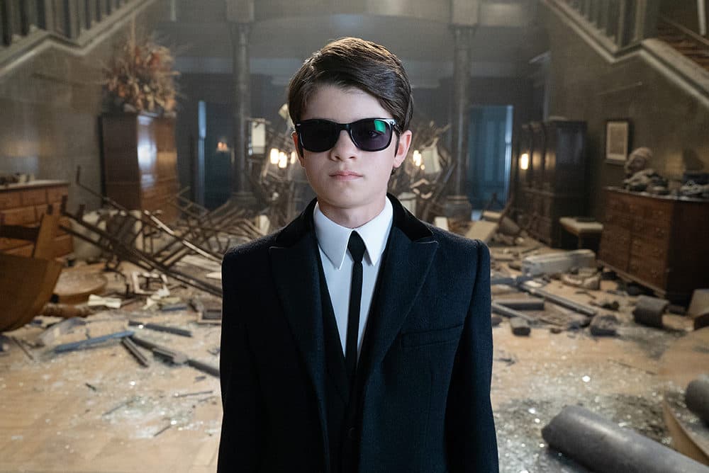 Ferdia Shaw is Artemis Fowl in &quot;Artemis Fowl,&quot; directed by Kenneth Branagh. (Photo by Nicola Dove/Disney Enterprises, Inc.)
