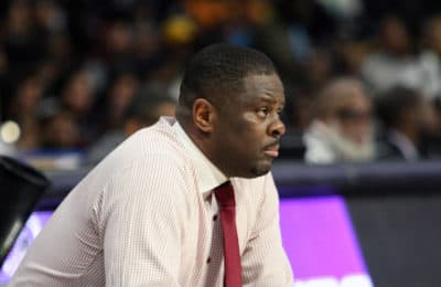 North Carolina Central head basketball coach LeVelle Moton. (Dyann Busse)