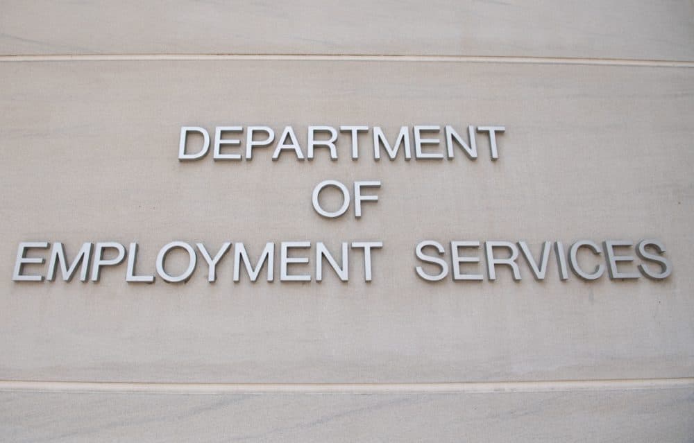 The D.C. Department of Employment Services, which handles unemployment claims for D.C. residents, in Washington, D.C. (Saul Loeb/AFP via Getty Images)