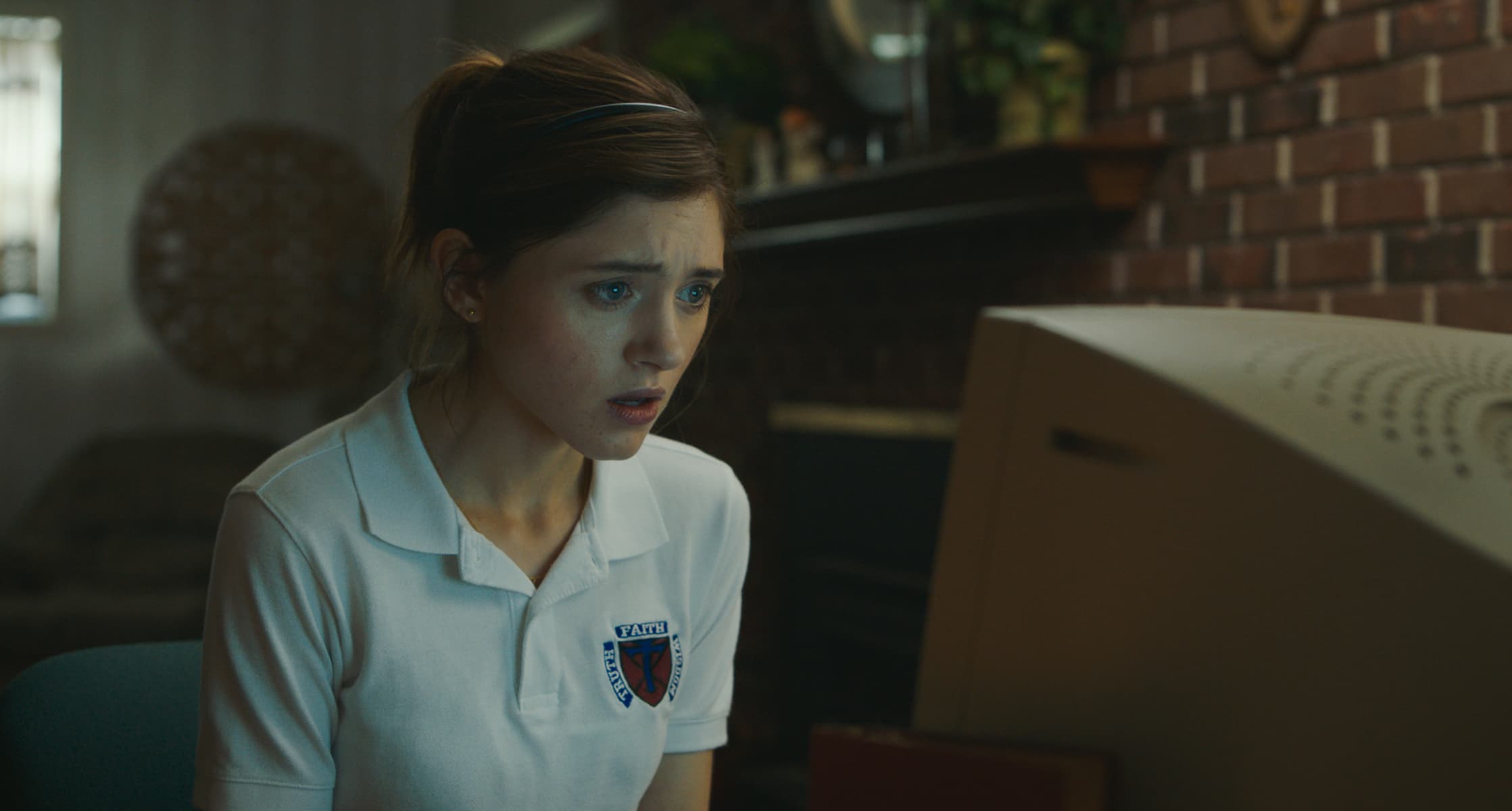 Natalia Dyer in &quot;Yes, God, Yes.&quot; (Courtesy Vertical Entertainment)