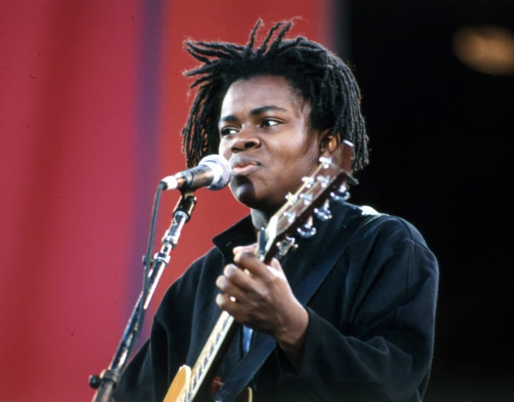 Tracy Chapman, performing in 1990, earned national acclaim for her song &quot;Fast Car&quot; after graduating from Tufts University in 1986. (AP)