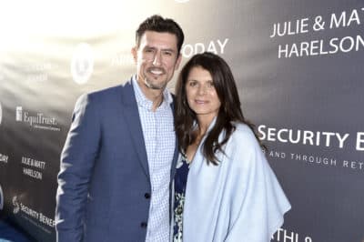 Nomar Garciaparra and Mia Hamm are a sports power couple. But in 2003, now-Only A Game producer Martin Kessler only recognized one of those faces. (Richard Shotwell/Invision for Los Angeles Dodgers Foundation/AP Images)