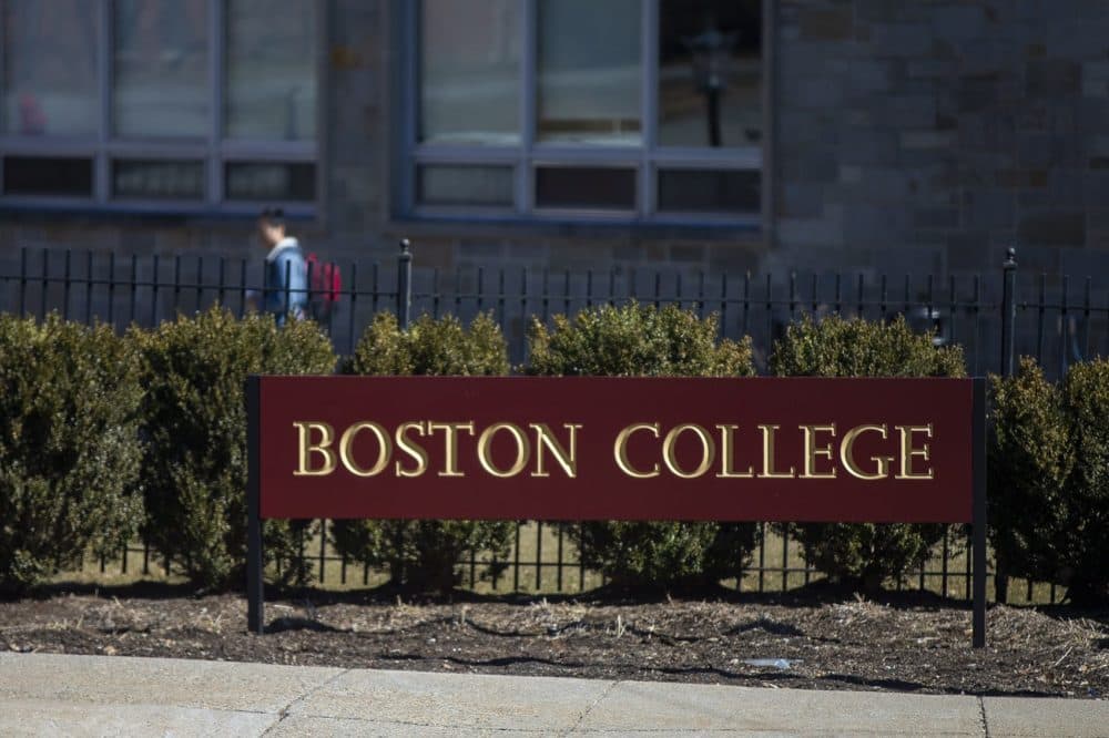 Boston College. (Jesse Costa/WBUR)