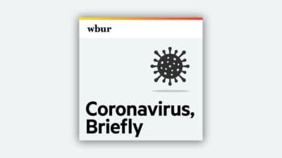 &quot;Coronavirus, Briefly&quot; is a daily coronavirus microcast. (Illustration by Jack Mitchell/WBUR)