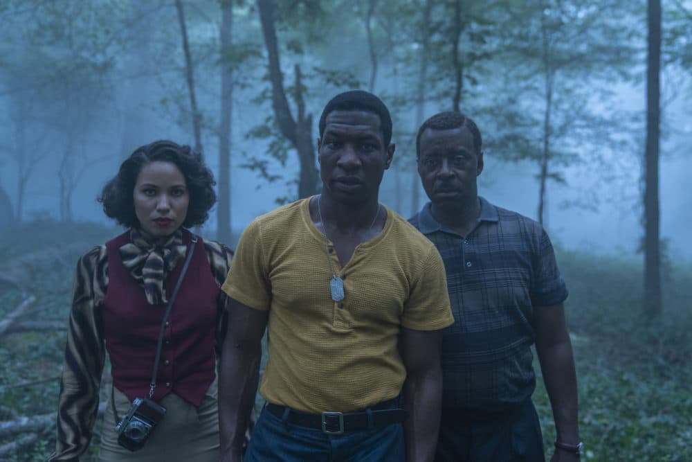 Left to right, Jurnee Smollett, Jonathan Majors and Courtney B. Vance in episode two of &quot;Lovecraft Country.&quot; (Courtesy HBO)