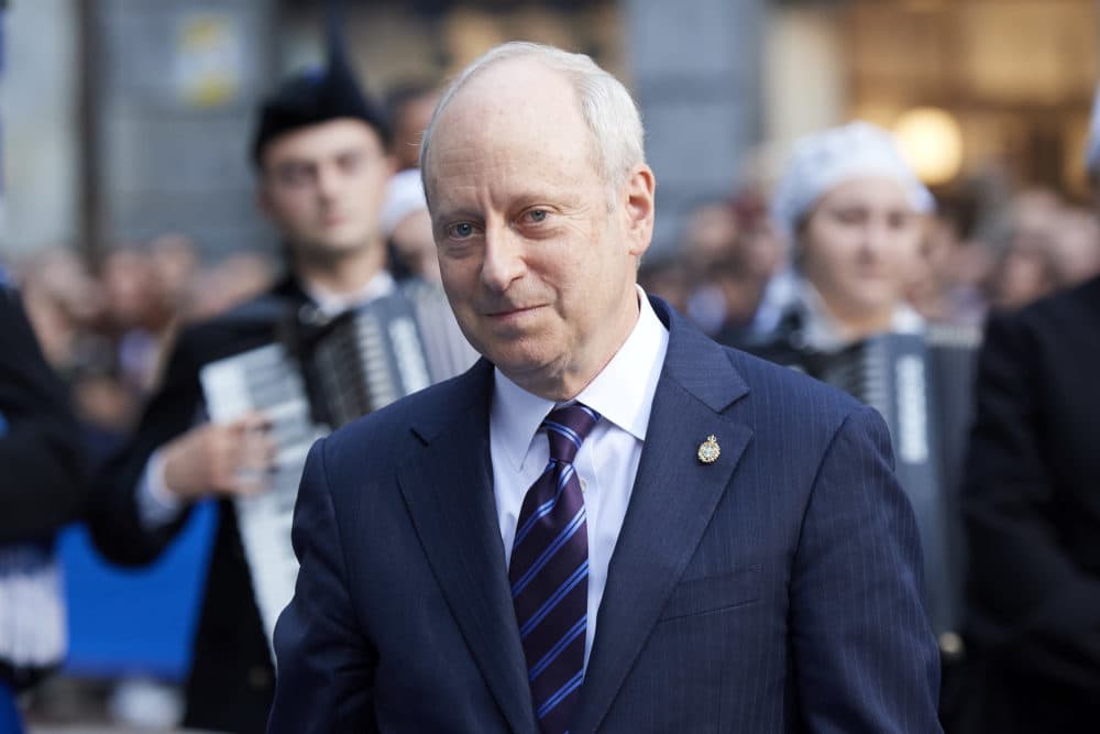 Michael J. Sandel arrives to the 2018 Princess of Asturias Awards Ceremony at the Campoamor Teather on October 19, 2018 in Oviedo, Spain. (Carlos Alvarez/Getty Images)