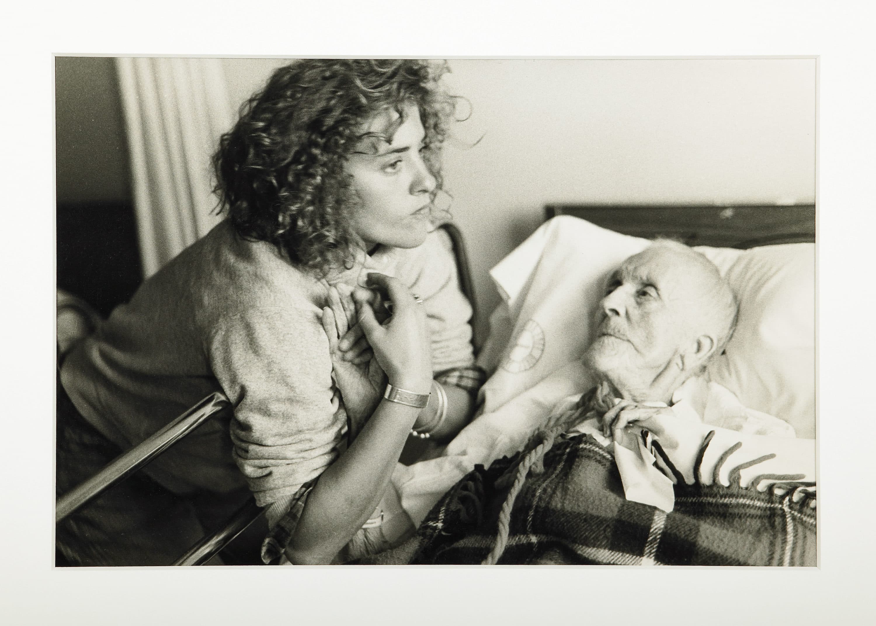 Nan Goldin, &quot;Chrissy with her 100-year-old Grandmother, Provincetown,&quot; 1977. (Courtesy Matthew Marks Gallery, New York)