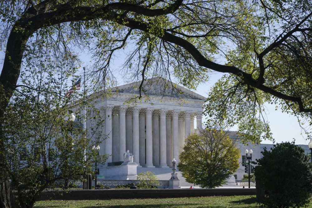 The Supreme Court is seen on Election Day, Tuesday, Nov. 3, 2020, in Washington. (J. Scott Applewhite/AP)