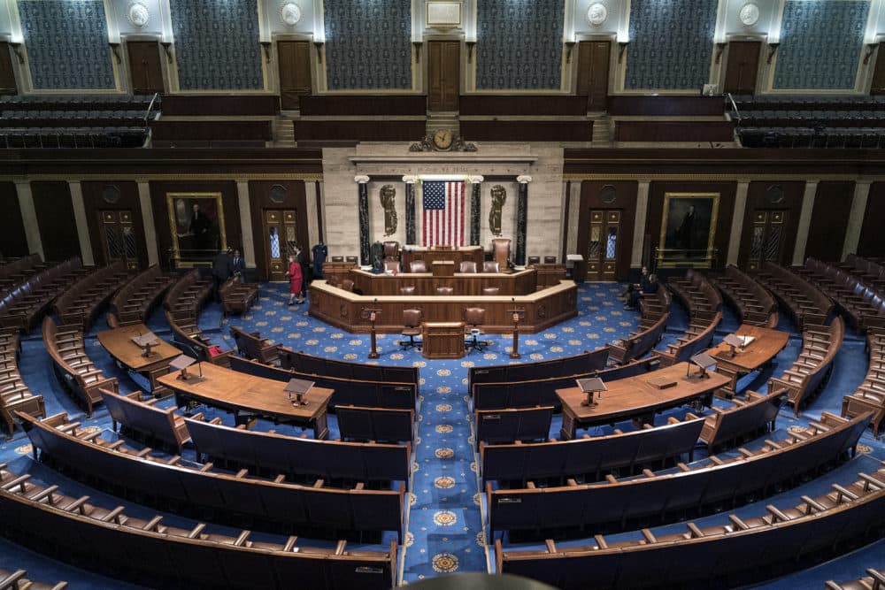 The chamber of the House of Representatives in January at the Capitol in Washington. (J. Scott Applewhite/AP)