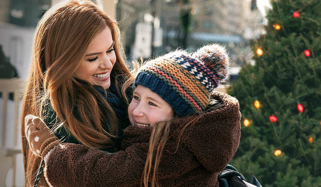 Isla Fisher (left) and Willa Skye in &quot;Godmothered.&quot; (Courtesy Disney+)
