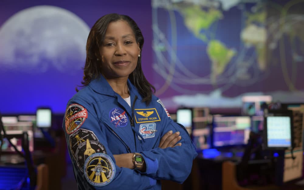NASA astronaut Stephanie Wilson. (Courtesy NASA/Bill Ingalls)
