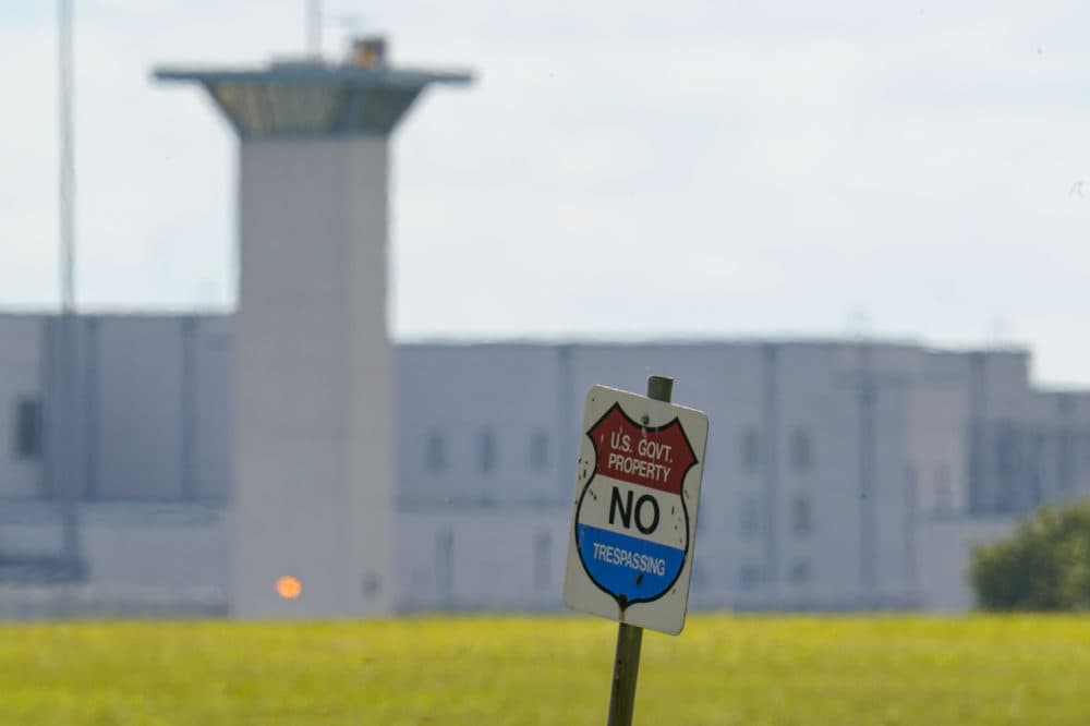 The federal prison complex in Terre Haute, Ind. All federal prisons in the United States have been placed on lockdown, with officials aiming to quell any potential violence that could arise behind bars as law enforcement prepares for potentially violent protests across the country in the run-up to President-elect Joe Biden's inauguration on Wednesday. (Michael Conroy/AP)