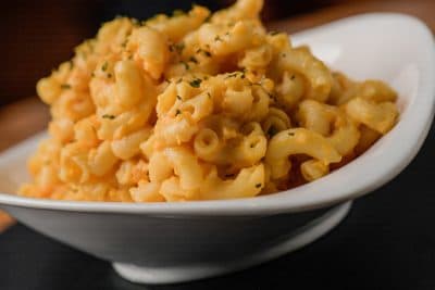 Mac and cheese from M&M BBQ. (Courtesy)