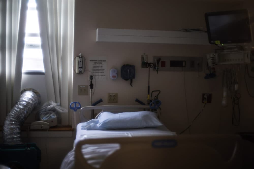 A hospital bed. (David Goldman/AP)