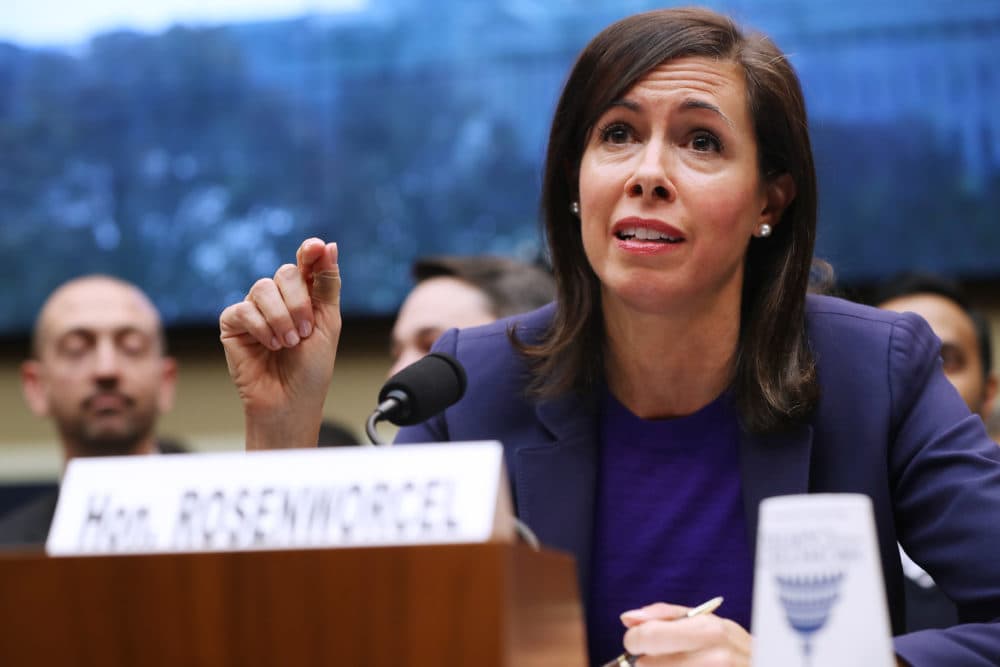 Federal Communication Commission Commissioner Acting Chairwoman Jessica Rosenworcel. (Chip Somodevilla/Getty Images)