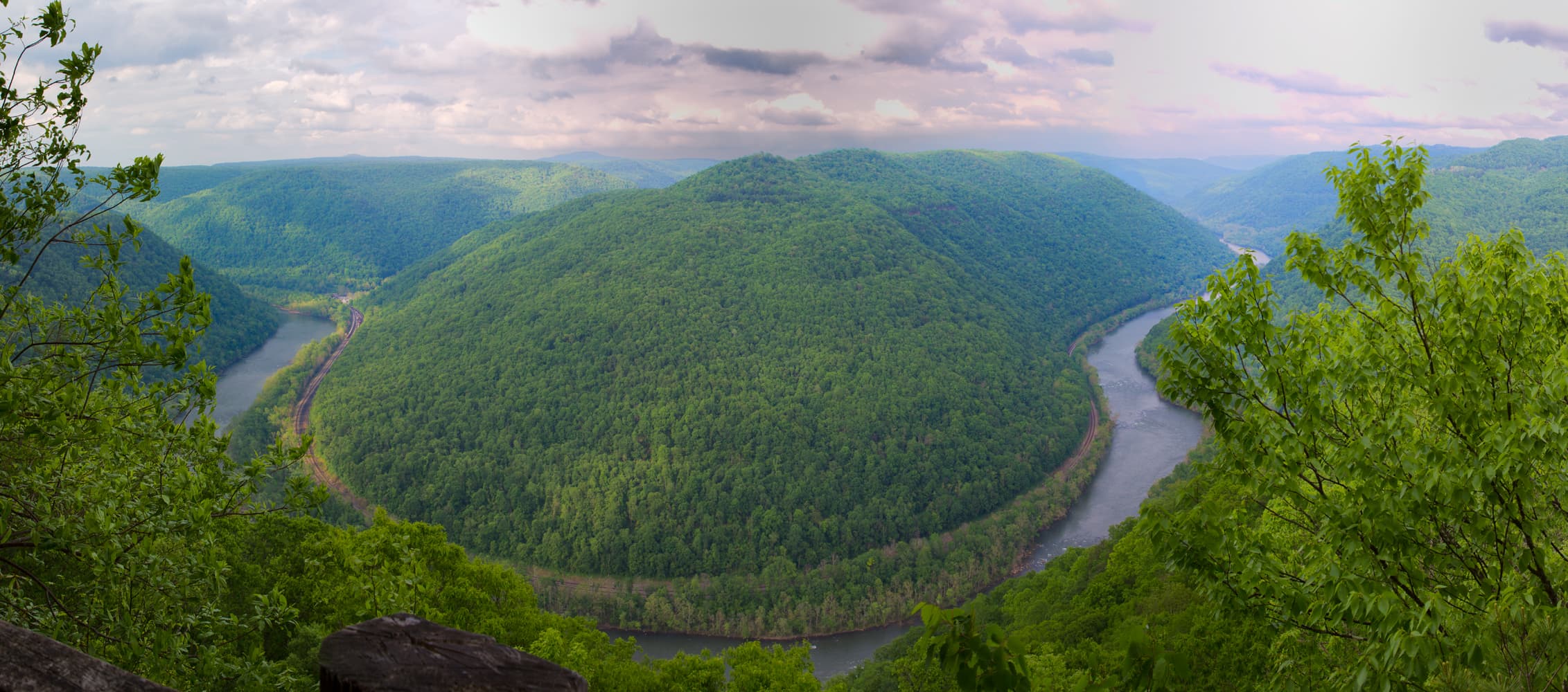 View from the North Overlook at the Grandview area of New River Gorge. (Courtesy)