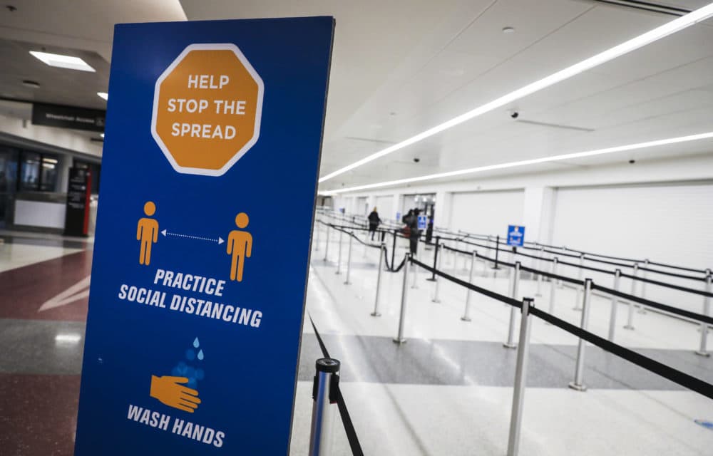 Flight Cancellations Slow Travelers At Logan Airport In Boston Wbur News