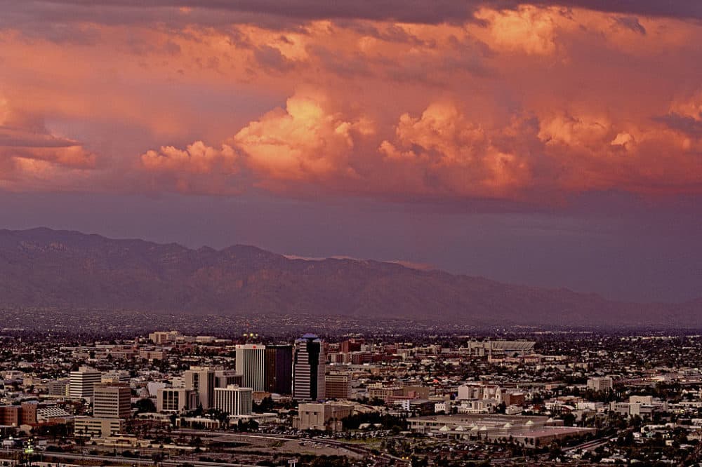 Sunset over Tucson, Arizona. (Wild Horizons/Universal Images Group/Getty Images)