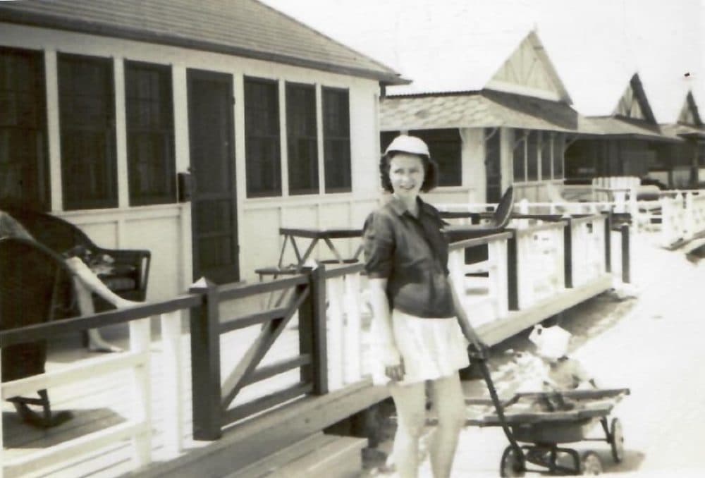 The author’s grandmother, Marie Moran, in Breezy Point, 1947.