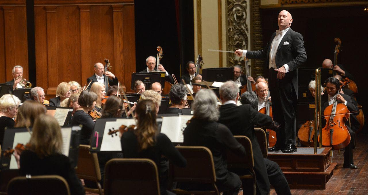 In this file photo, Kevin Rhodes conducts the Springfield Symphony Orchestra. (The Republican/MassLive.com)