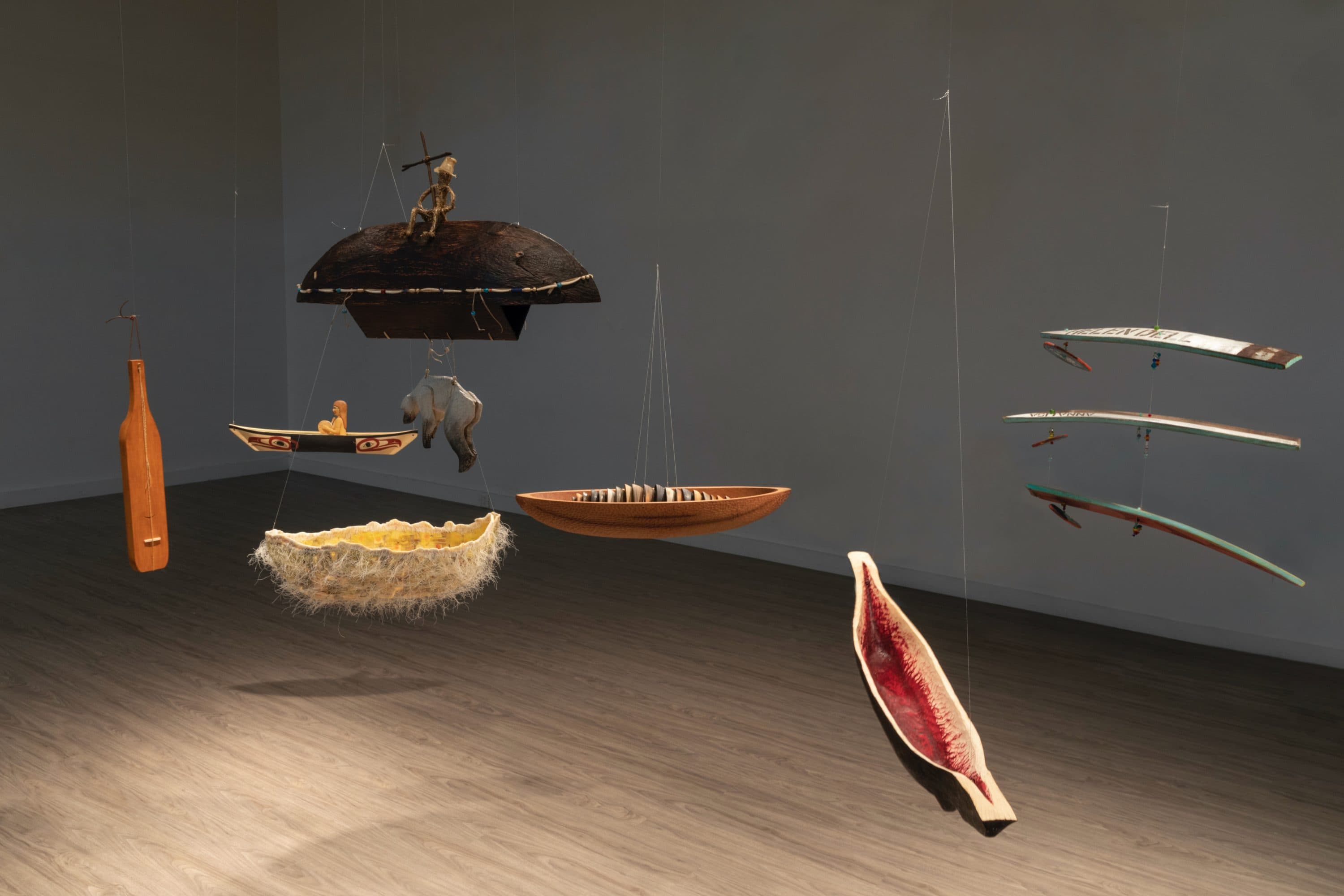 An installation view from Fuller Craft's &quot;Another Crossing.&quot; (Courtesy Chris Arend)